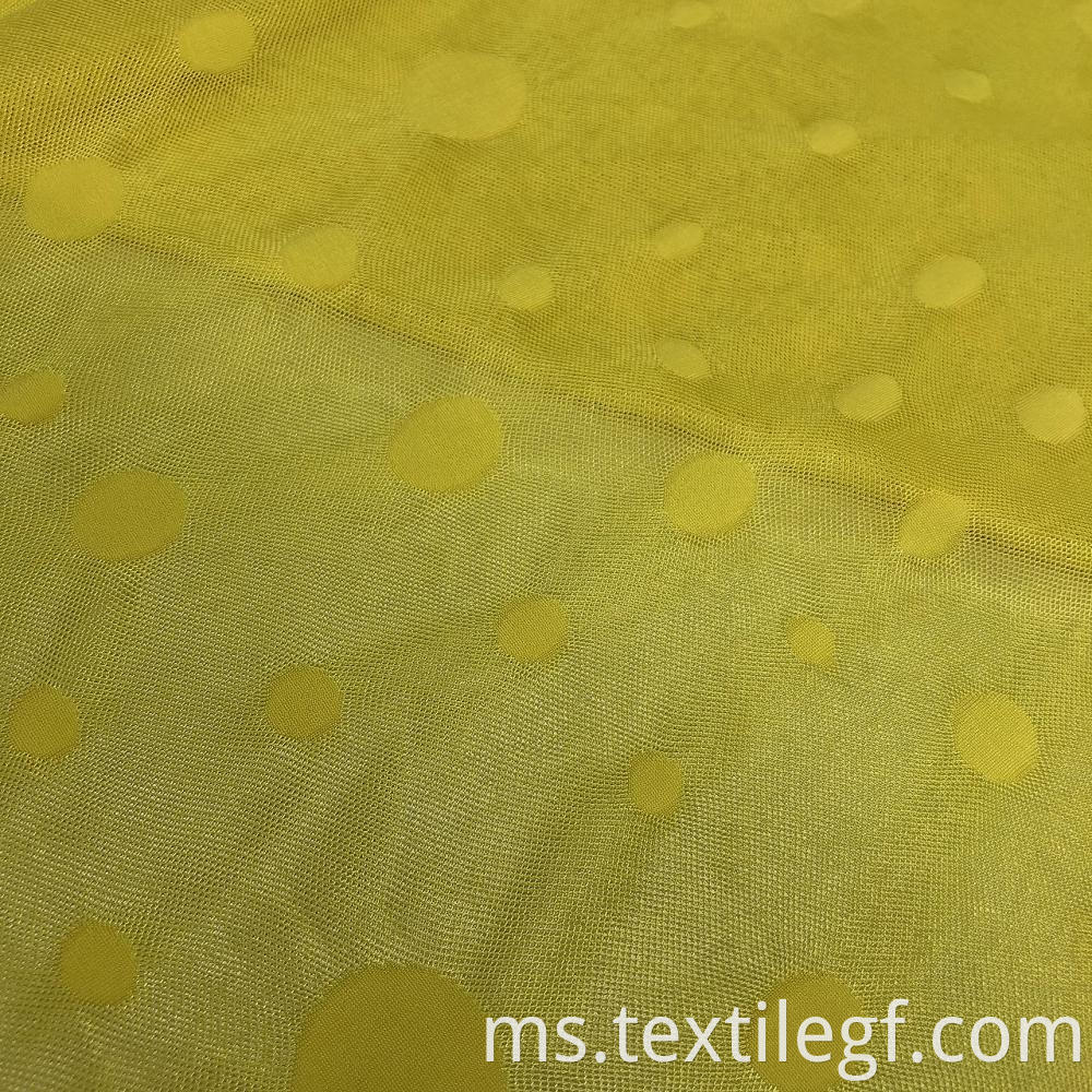 Jacquard Knitting Fabric (Yellow)